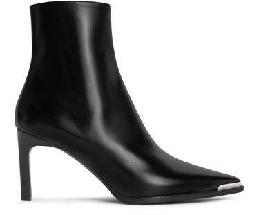 Celine Verneuil ankle boots with metal toe in calfskin by CELINE