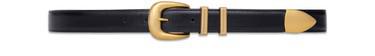 Western 25mm belt ceinturon style in smooth calfskin by CELINE
