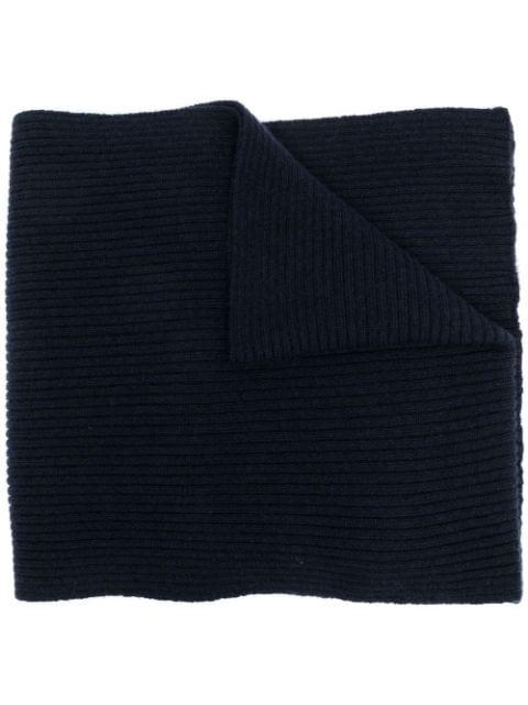 ribbed knit cashmere scarf by CENERE GB