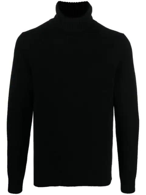 roll neck long-sleeve jumper by CENERE GB