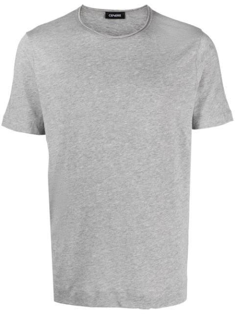 round-neck short-sleeve T-shirt by CENERE GB