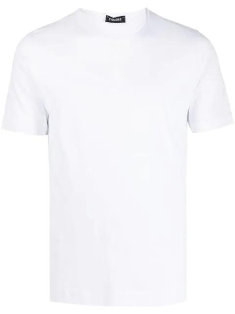 solid-color fitted T-shirt by CENERE GB