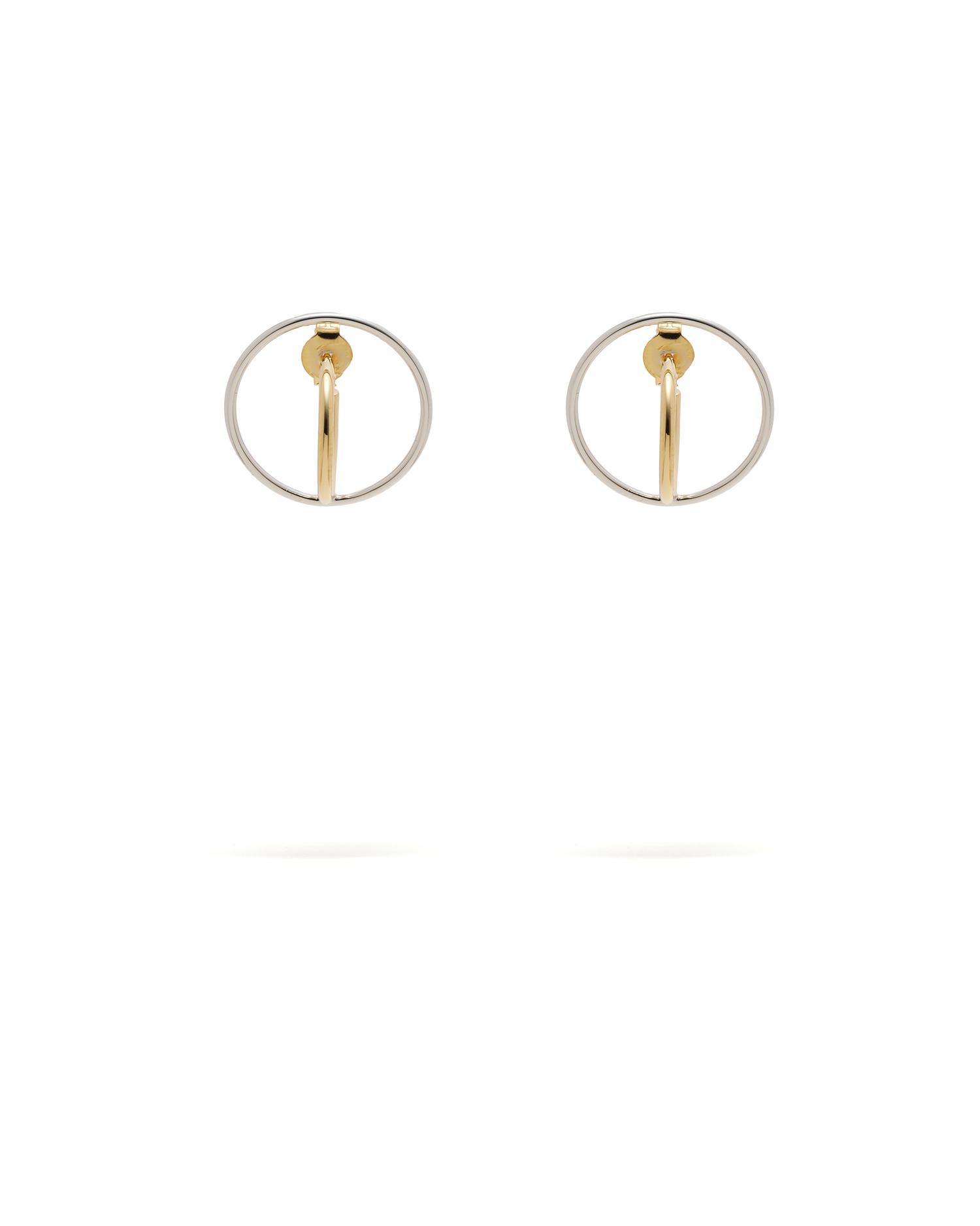Saturn small earrings by CHARLOTTE CHESNAIS