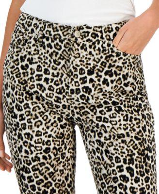 Lexington Tummy-Control Printed Jeans by CHARTER CLUB