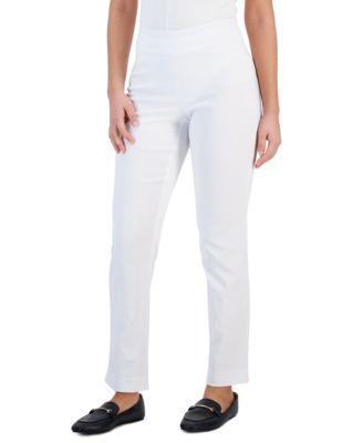 charter club cambridge slim pants petite