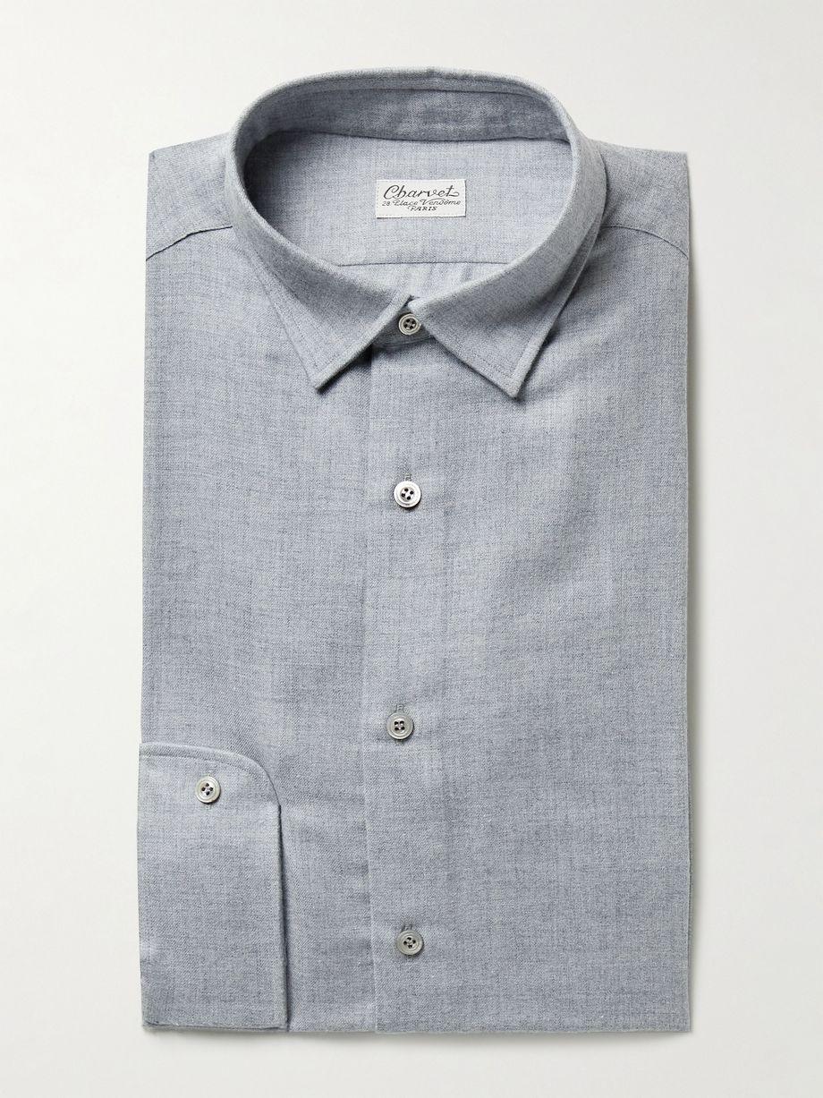 Cotton and Wool-Blend Shirt by CHARVET
