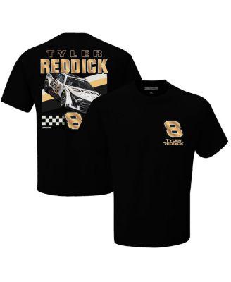 Men's Checkered Flag Black Tyler Reddick 3CHI Front Runner T-shirt by CHECKERED FLAG SPORTS
