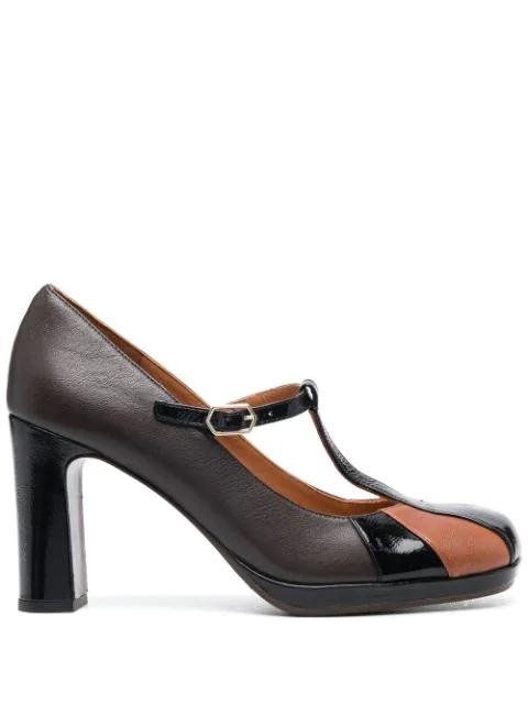 mary-jane leather pumps by CHIE MIHARA