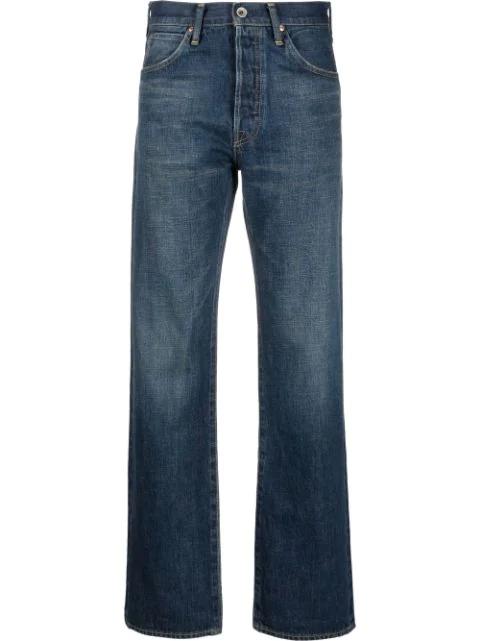 straight-leg jeans by CHIMALA
