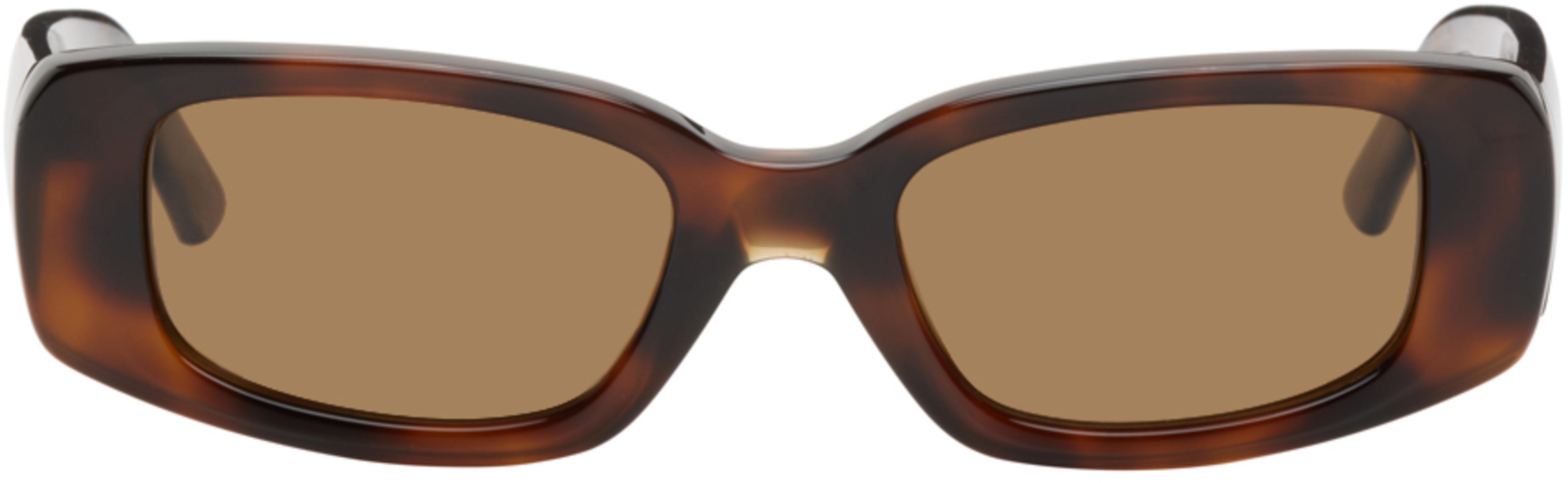 Tortoiseshell 10 Rectangular Sunglasses by CHIMI