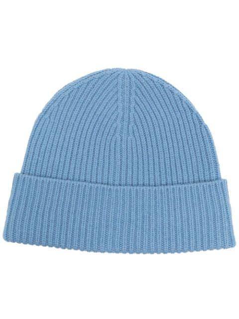 Essentials ribbed wool-cashmere hat by CHINTI&PARKER