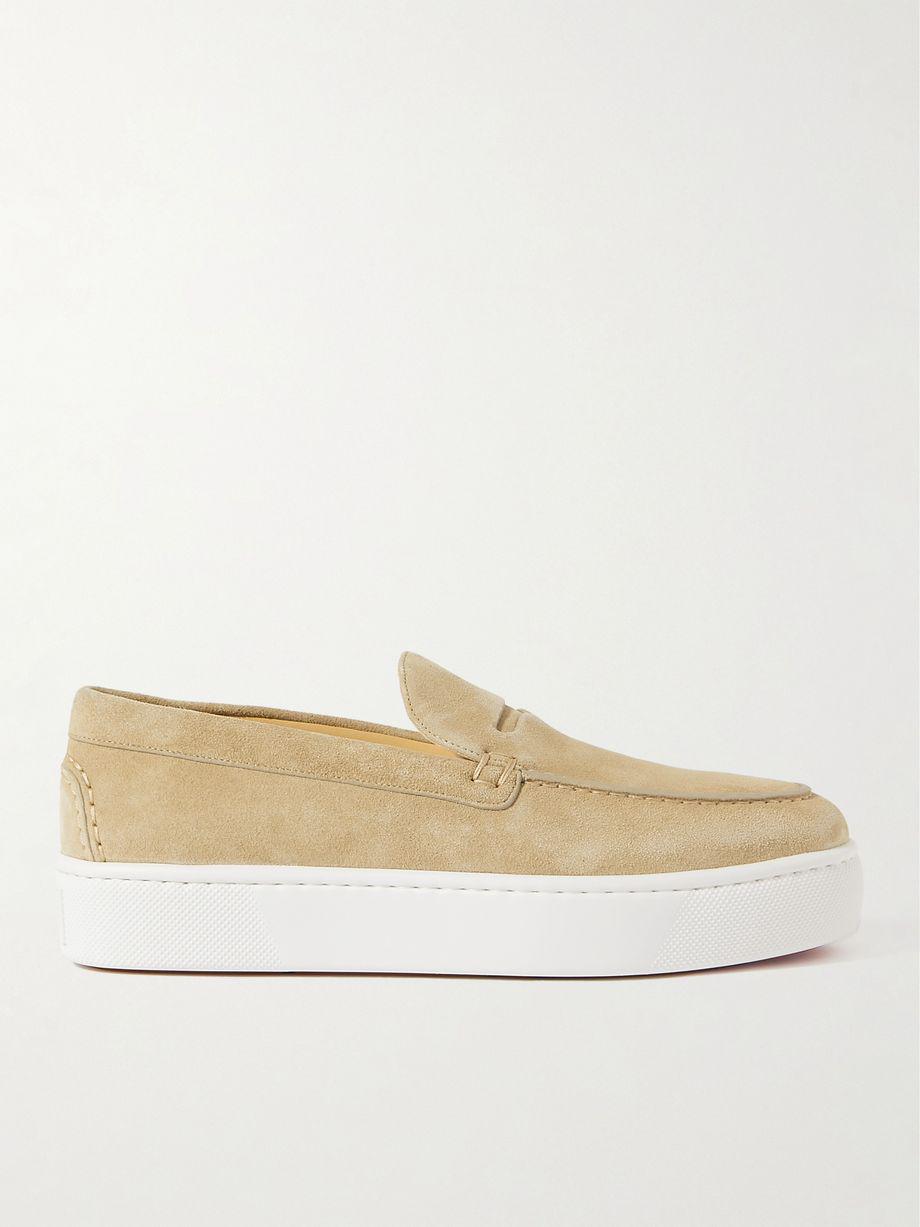 Paqueboat Suede Boat Shoes by CHRISTIAN LOUBOUTIN