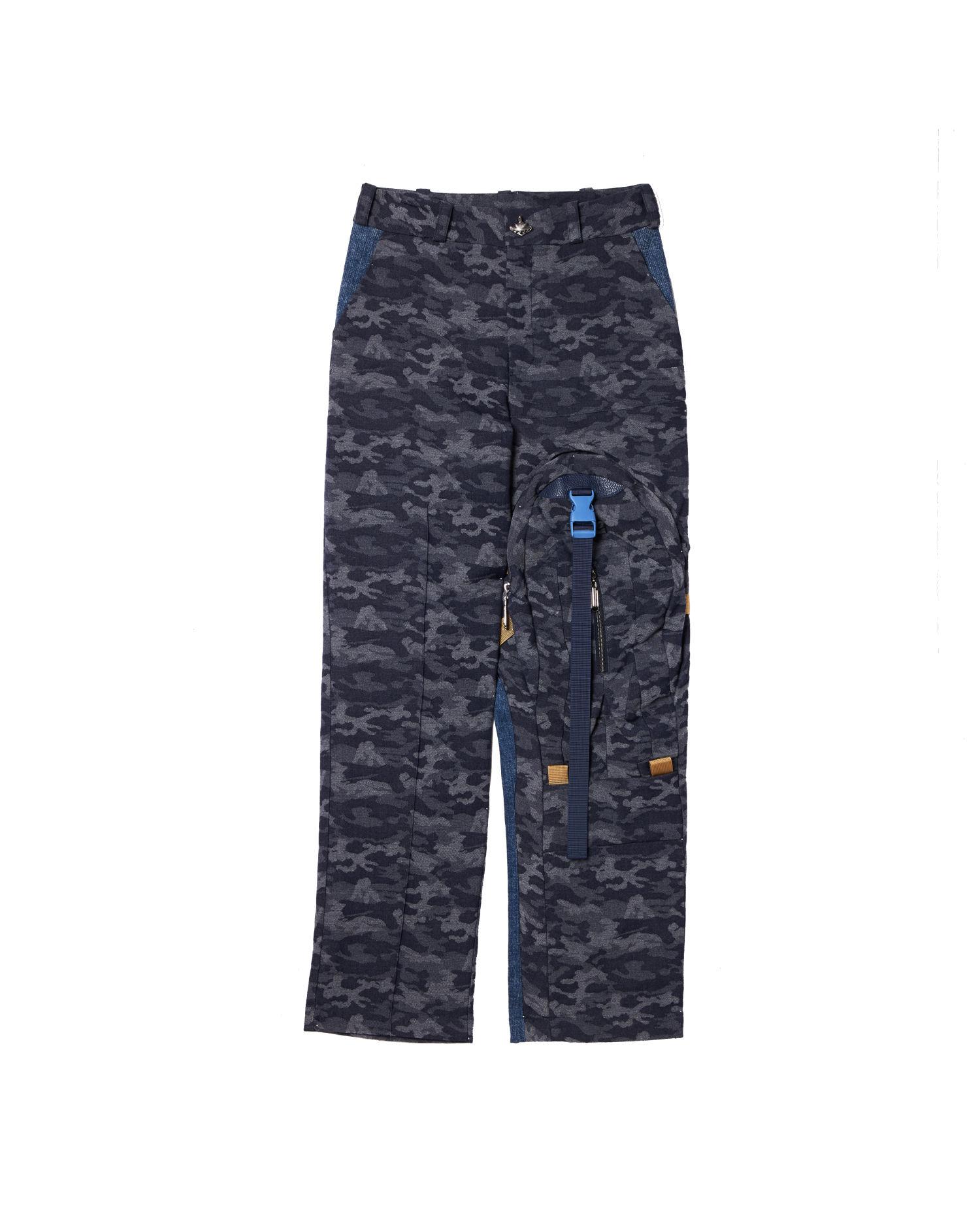 Camo single baggage trousers by CHRISTIAN STONE