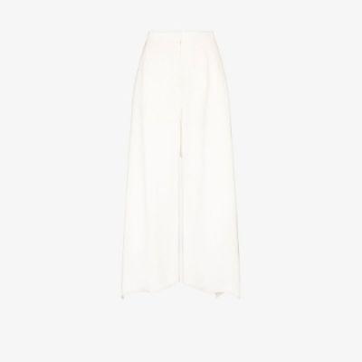 high-waisted wide-leg trousers by CHRISTOPHER KANE