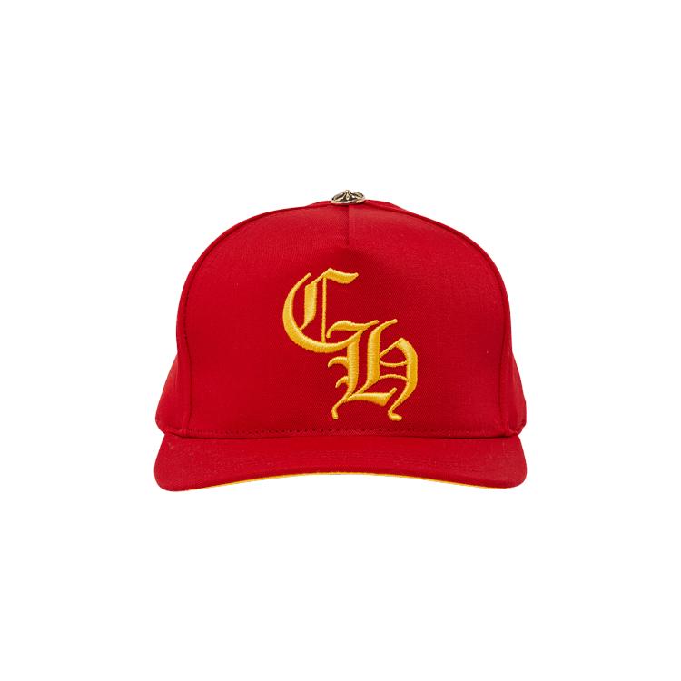 Chrome Hearts Baseball Hat 'Red/Yellow' by CHROME HEARTS