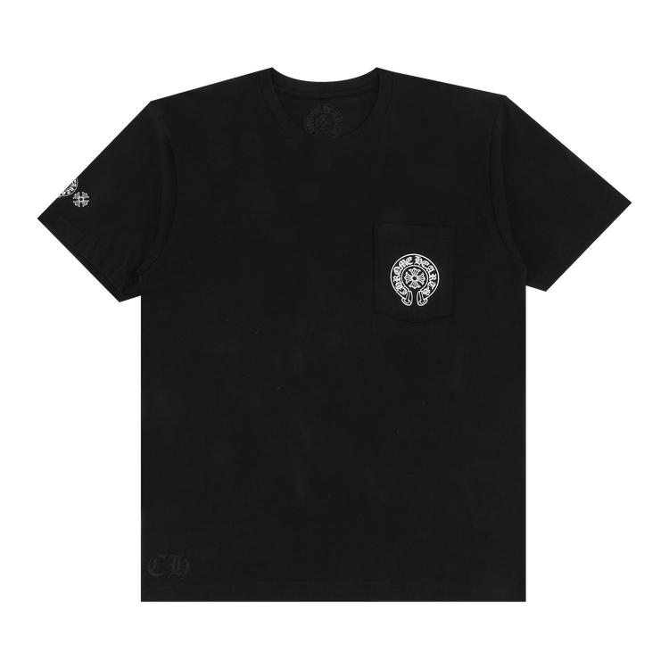Chrome Hearts Gradient Logo T-Shirt 'Black/Multicolor' by CHROME HEARTS