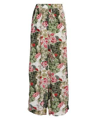 Henry Floral Straight-Leg Pants by CHUFY
