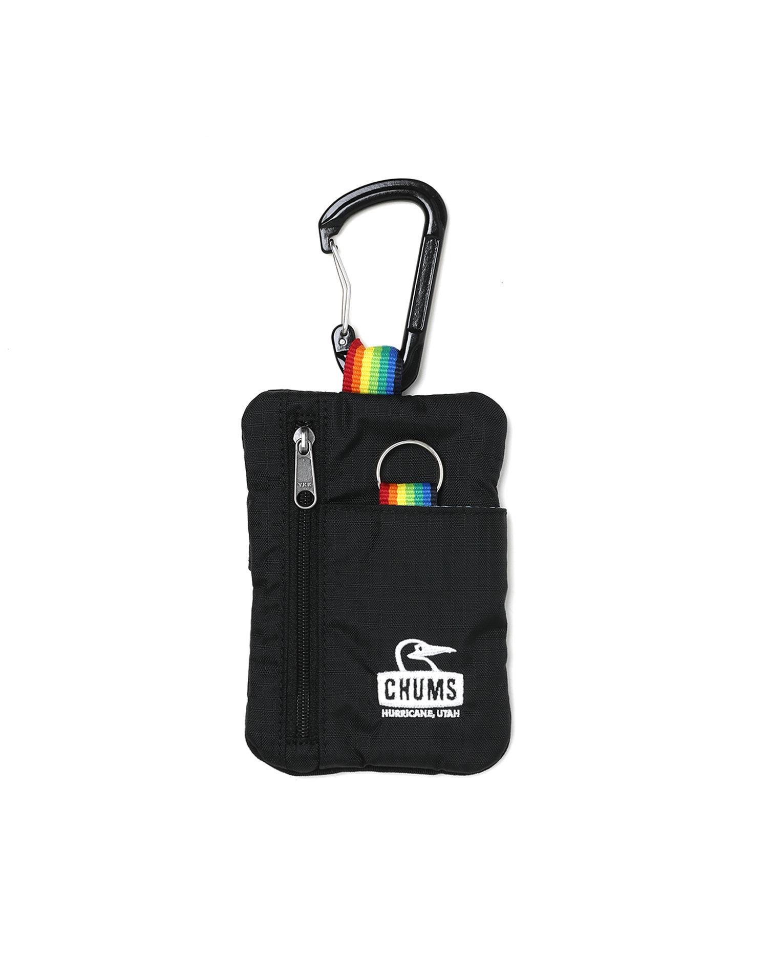 Rainbow stripe pouch by CHUMS