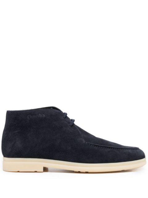 Goring soft suede lace-up boots by CHURCH'S
