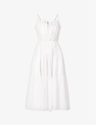 Brigida sleeveless cotton midi dress by CIAO LUCIA