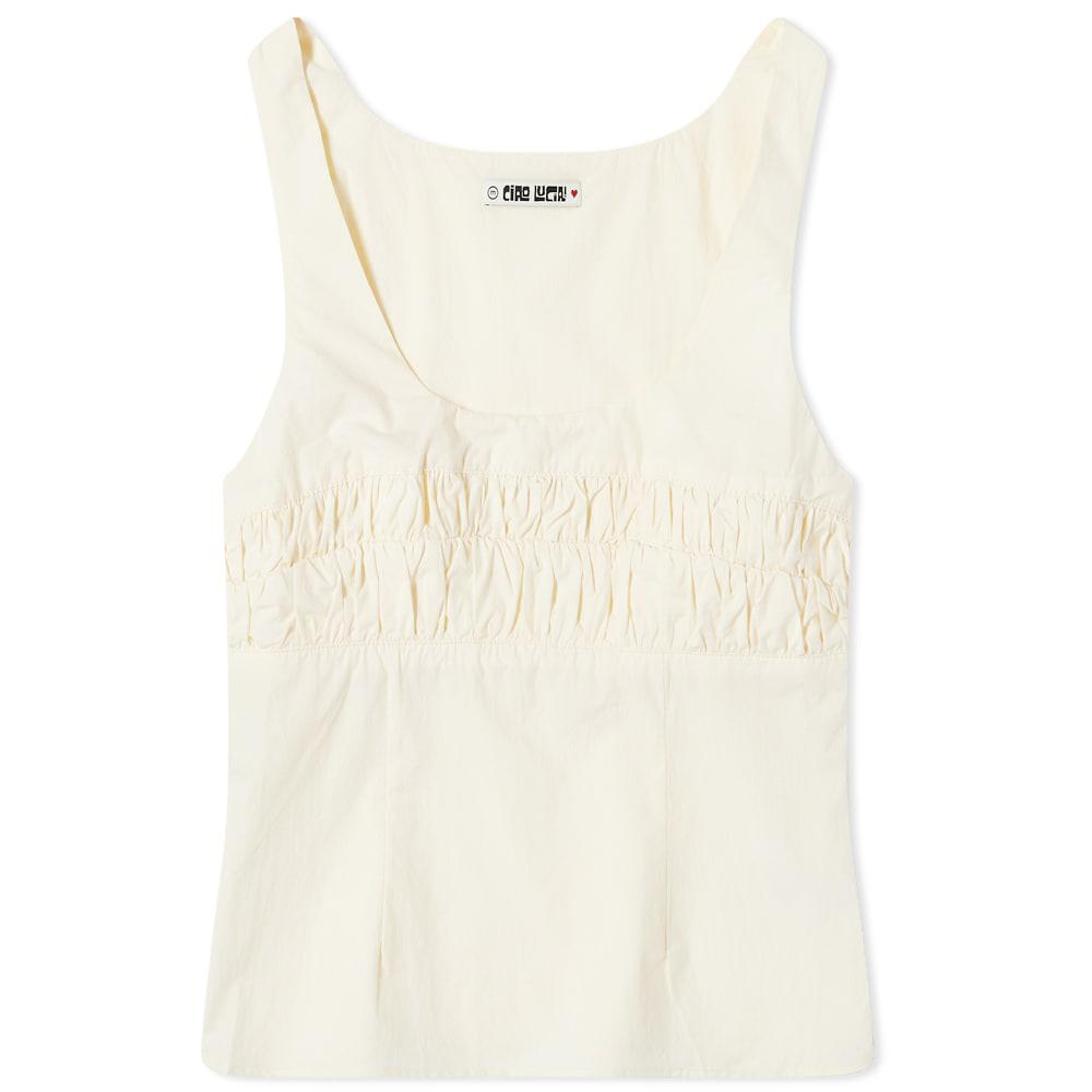 Ciao Lucia Bettina Ruched Cami Top by CIAO LUCIA