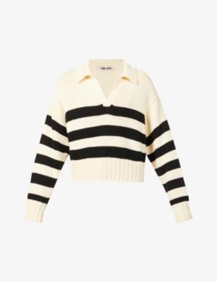 Venezia striped cotton-knitted jumper by CIAO LUCIA