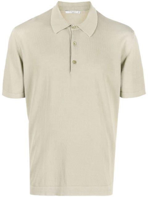 short-sleeve knitted polo shirt by CIRCOLO 1901