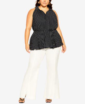 Plus Size Trendy Addison Top by CITY CHIC