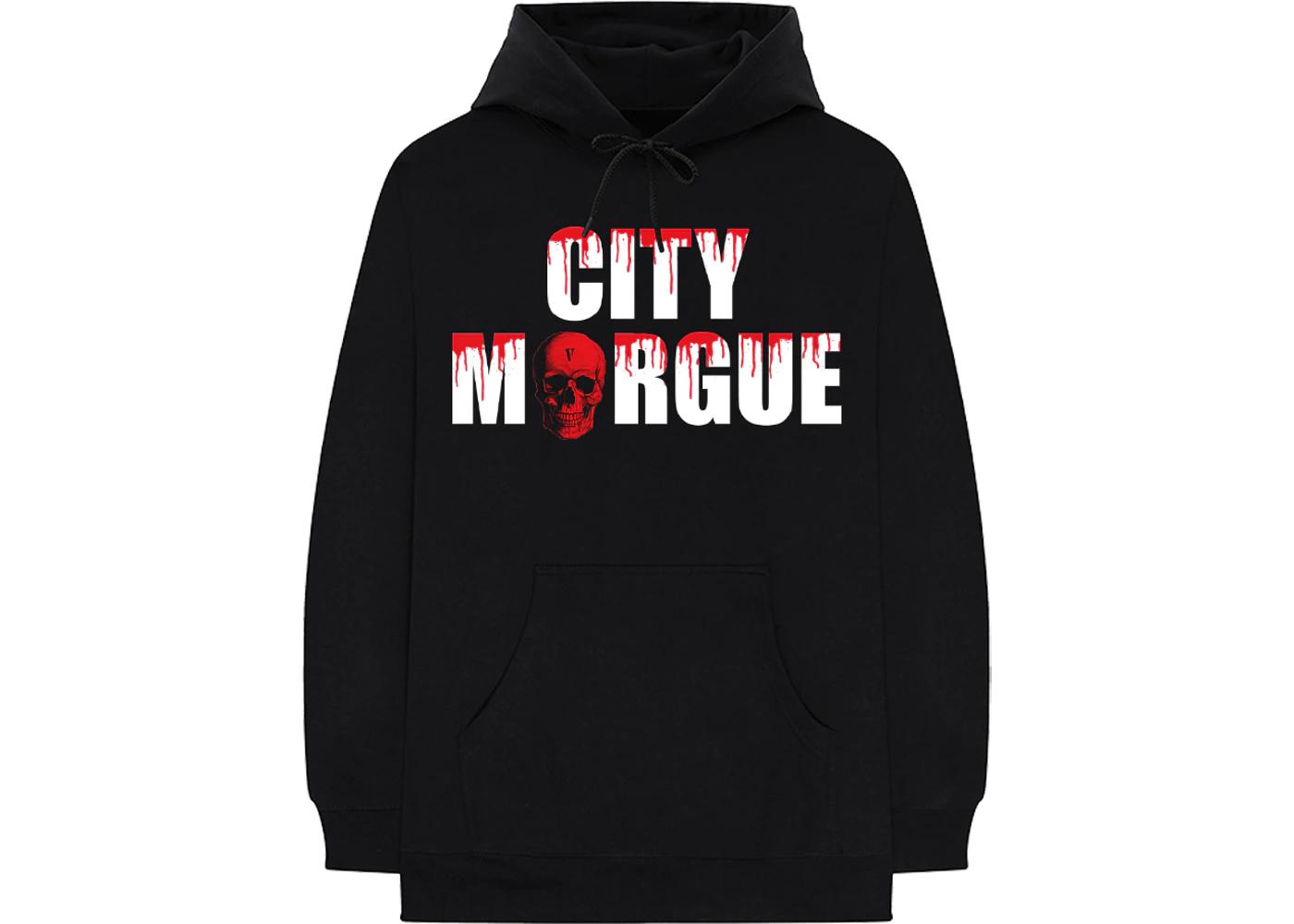 City Morgue x Vlone Dogs Hoodie Black by CITY MORGUE