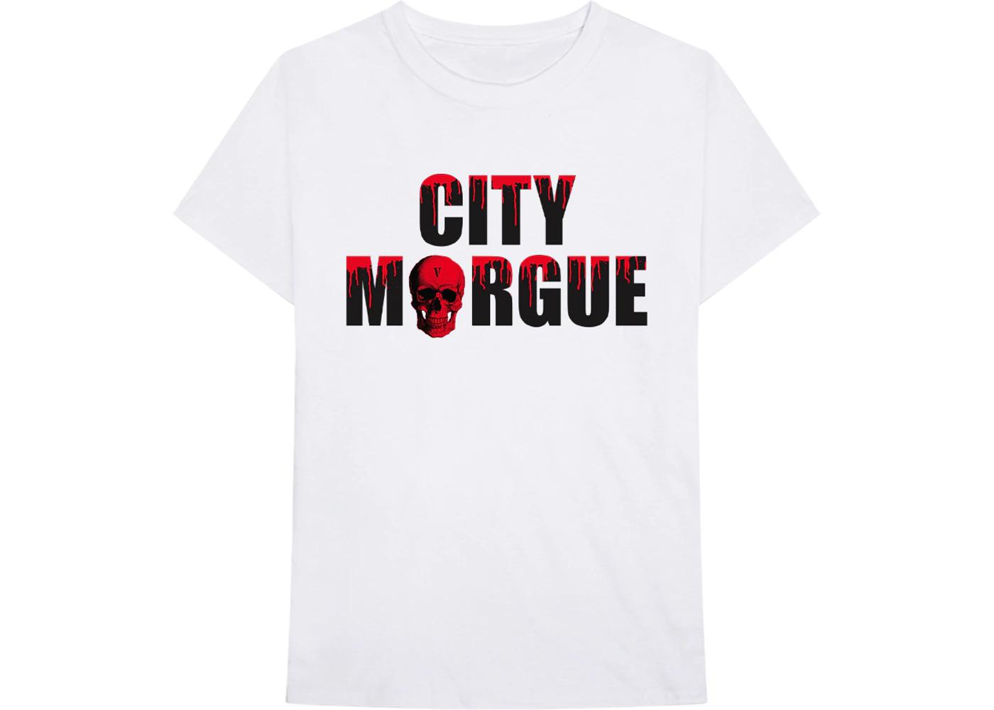 City Morgue x Vlone Dogs Tee White by CITY MORGUE