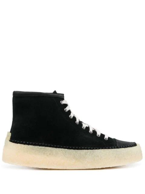 lace-up high-top sneakers by CLARKS ORIGINALS