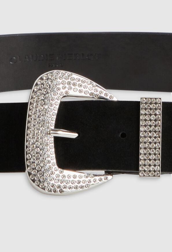 Adelaide - Leather belt with buckle by CLAUDIE PIERLOT