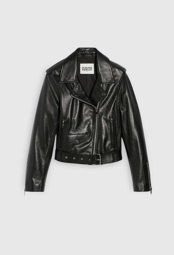 ethical leather jacket