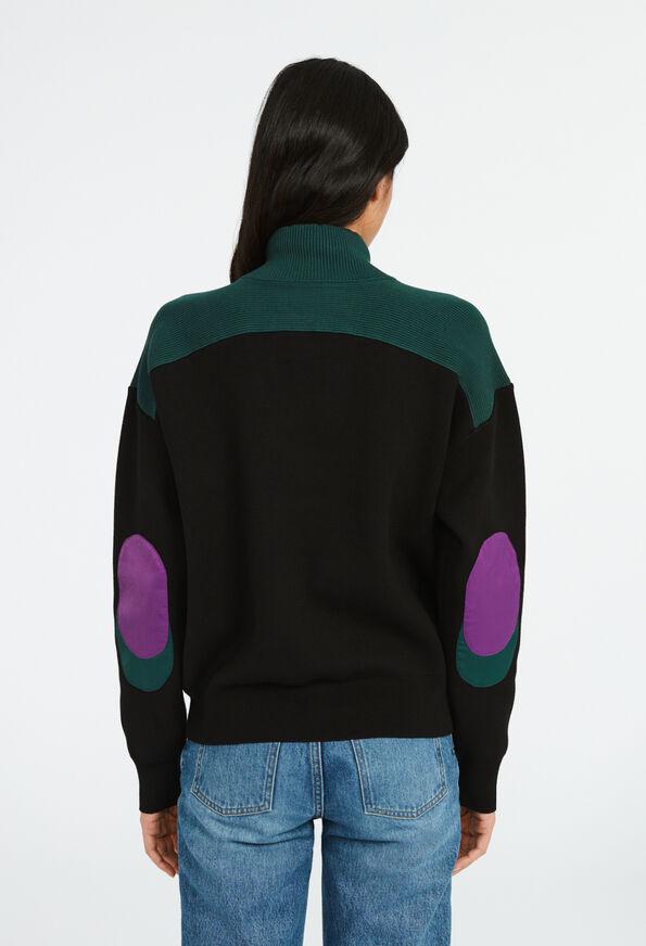 Minimum - Buttoned high neck sweater by CLAUDIE PIERLOT