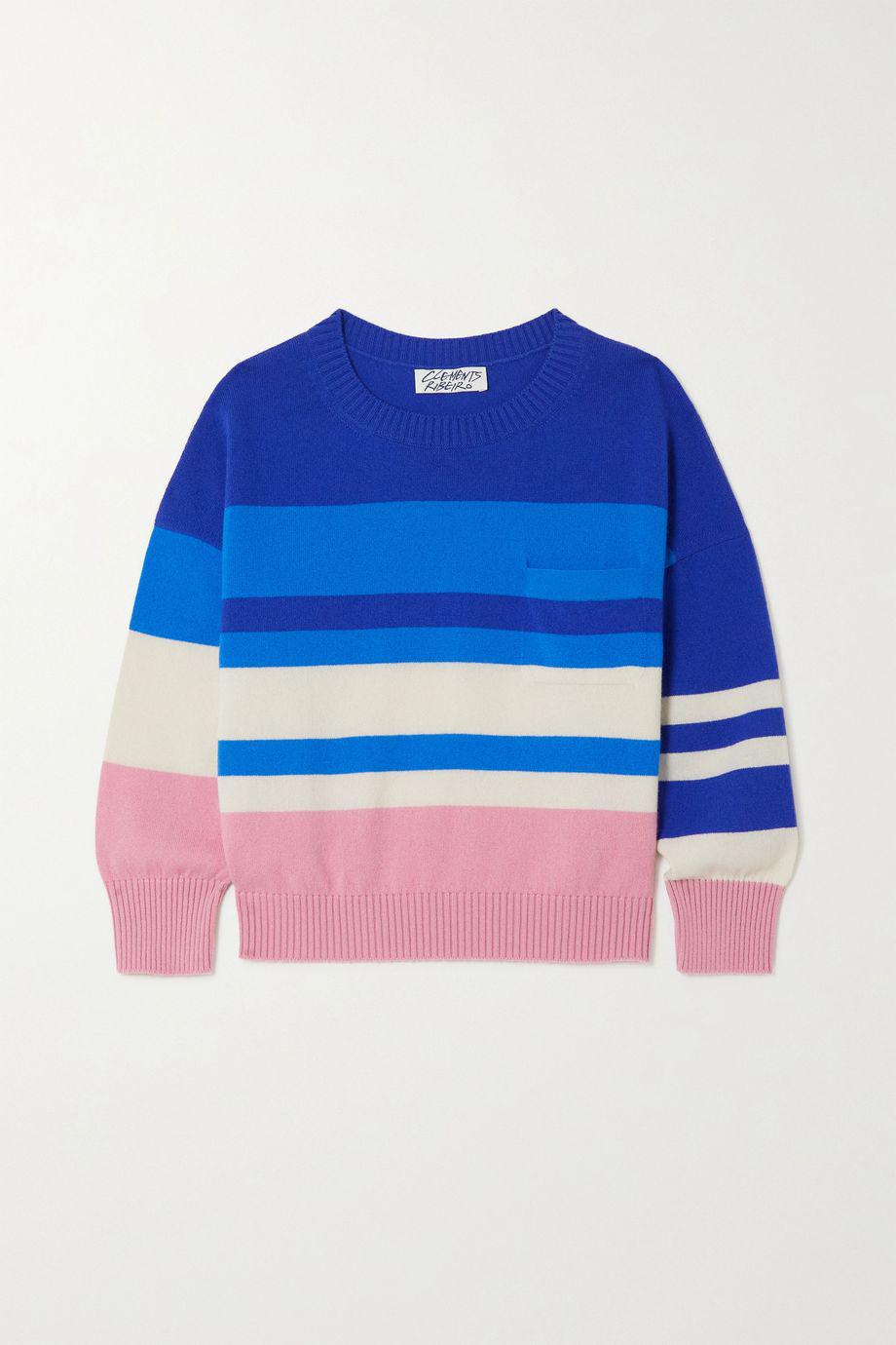 College striped cashmere sweater by 