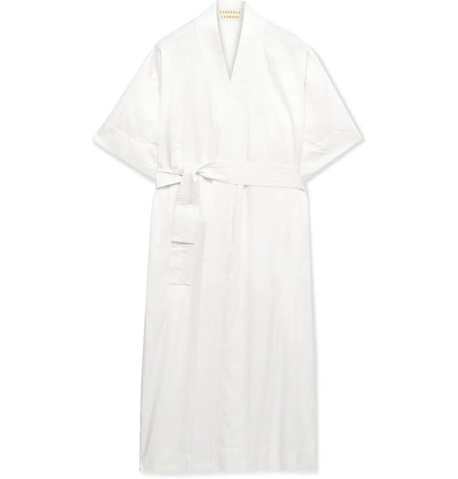 Cotton Robe by CLEVERLY LAUNDRY