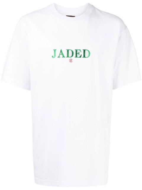 Jaded lenticular-patch T-shirt by CLOT