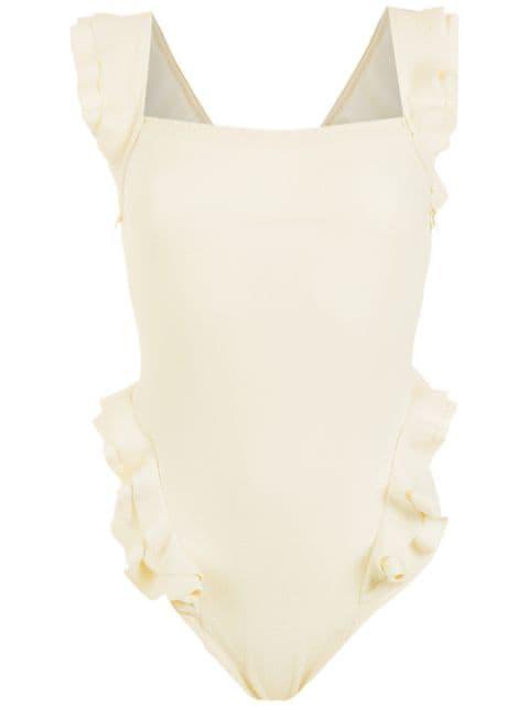 Barbette frill swimsuit by CLUBE BOSSA