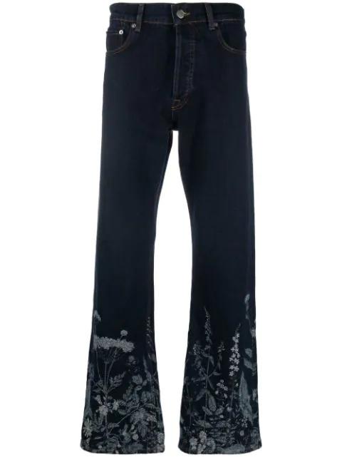 Jonah bootcut floral jeans by CMMN SWDN