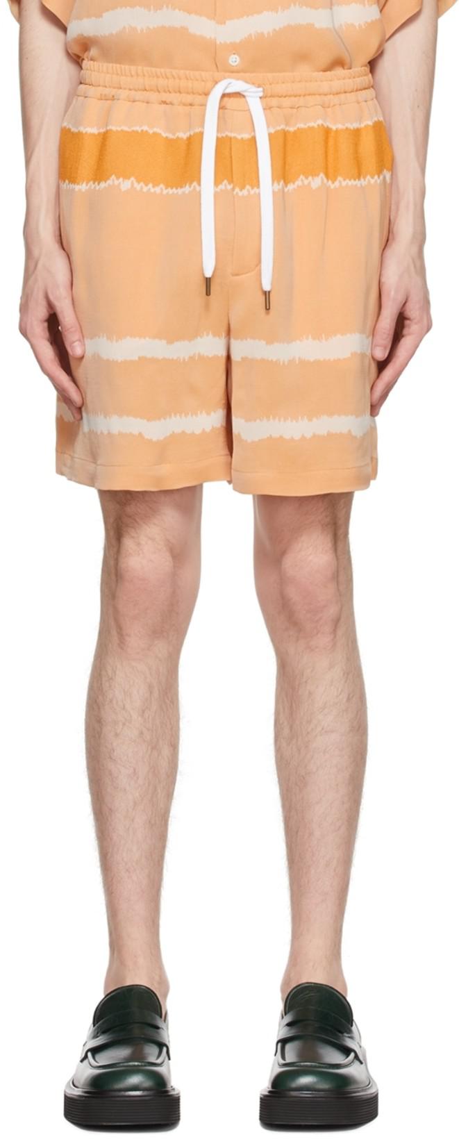 Orange Enzo Shorts by CMMN SWDN