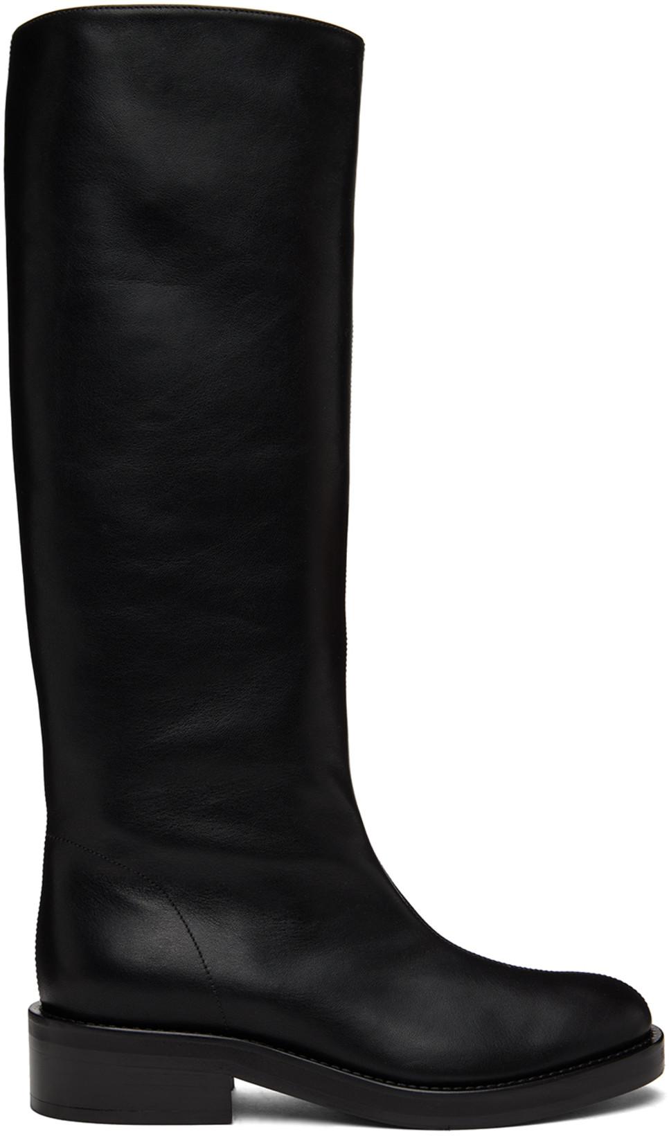 Black Riding Boots by CO