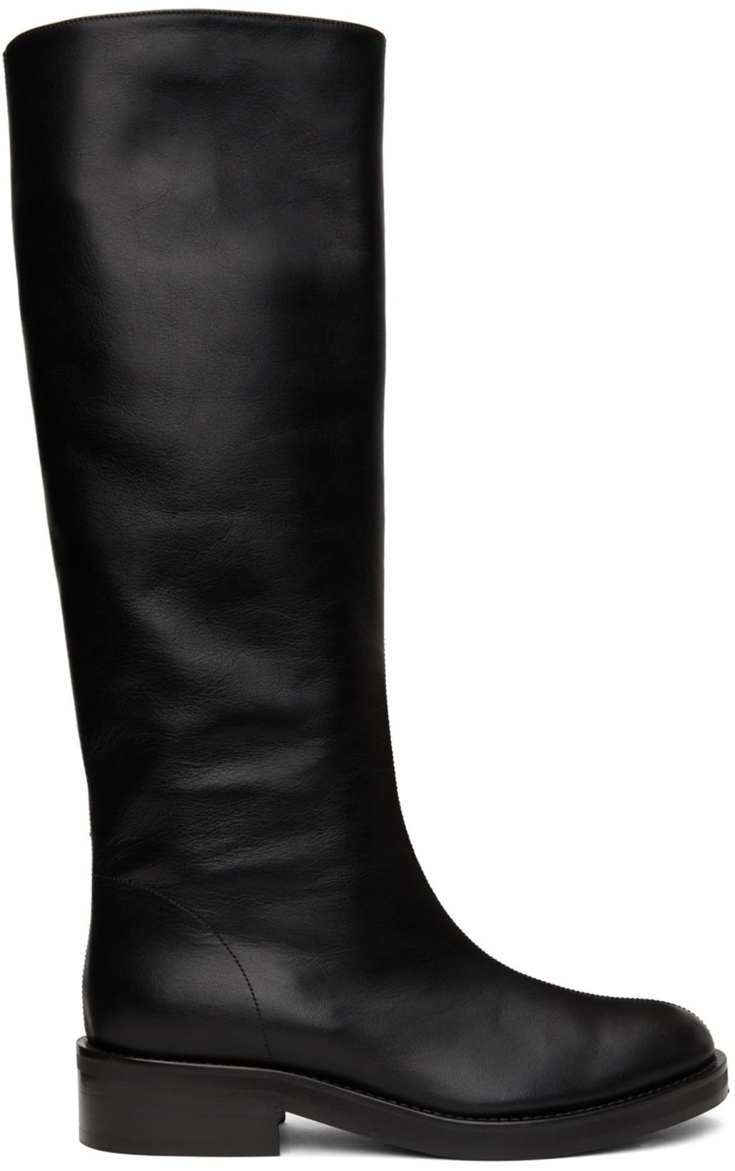 Black Riding Boots by CO