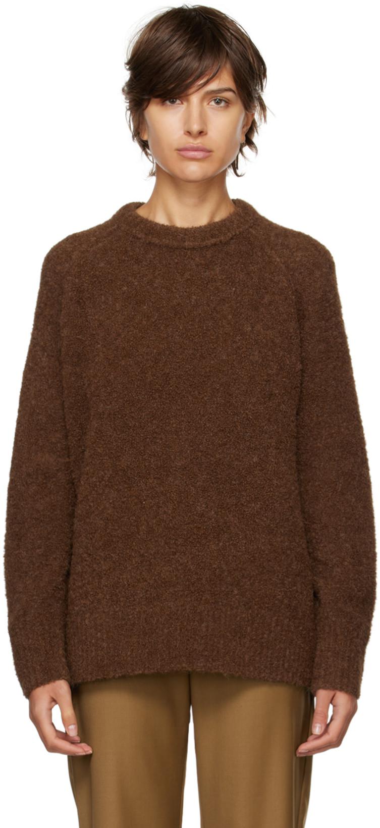 Brown Raglan Sweater by CO