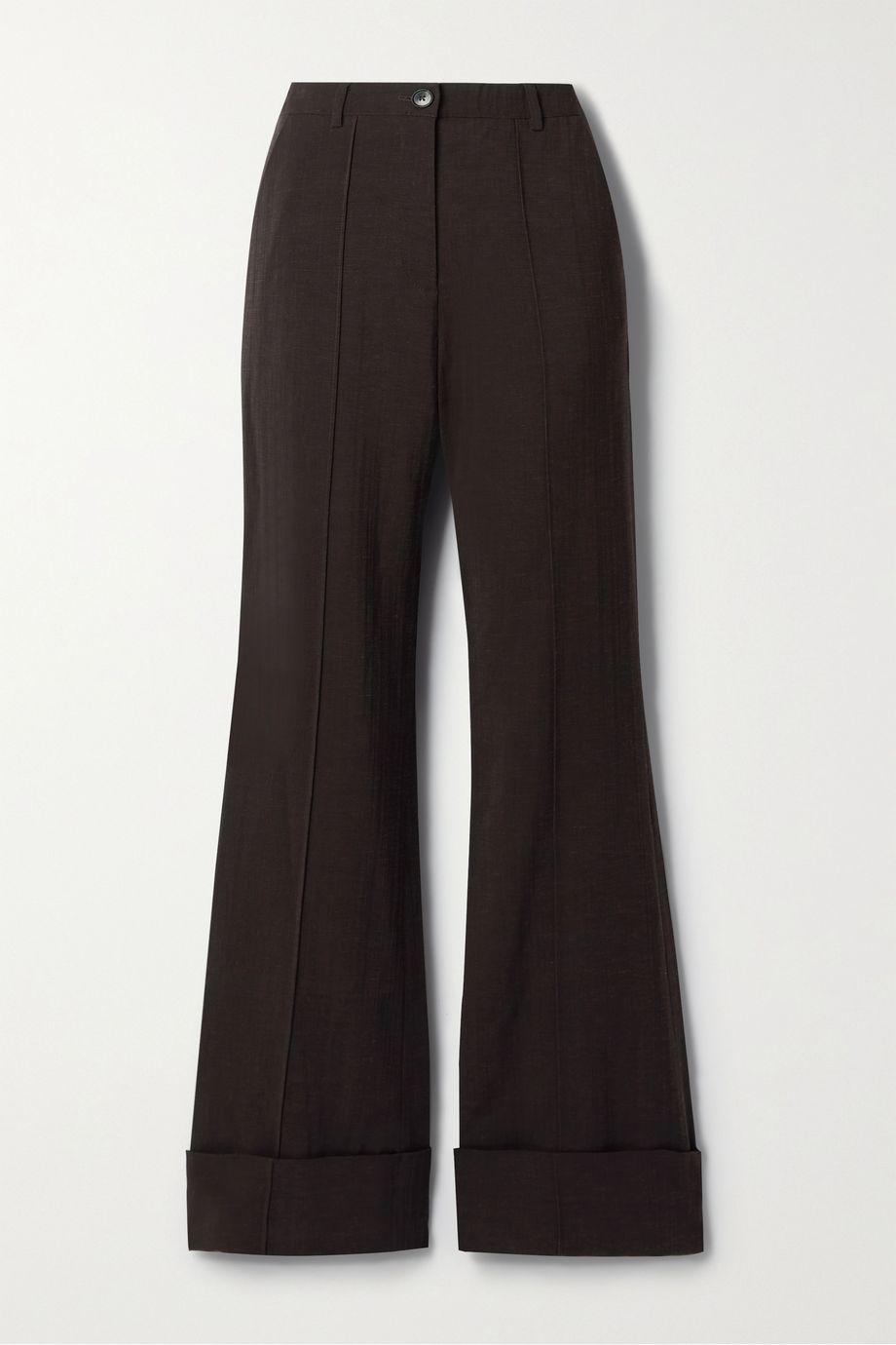 Woven straight-leg pants by CO