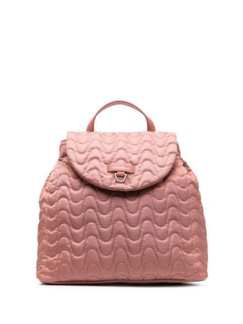 Blaire quilted backpack by COCCINELLE