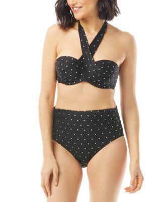 Multi-Way Convertible Printed Underwire Bikini Top & Bottoms by COCO REEF