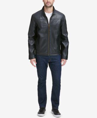 Men's Smooth Leather Jacket by COLE HAAN