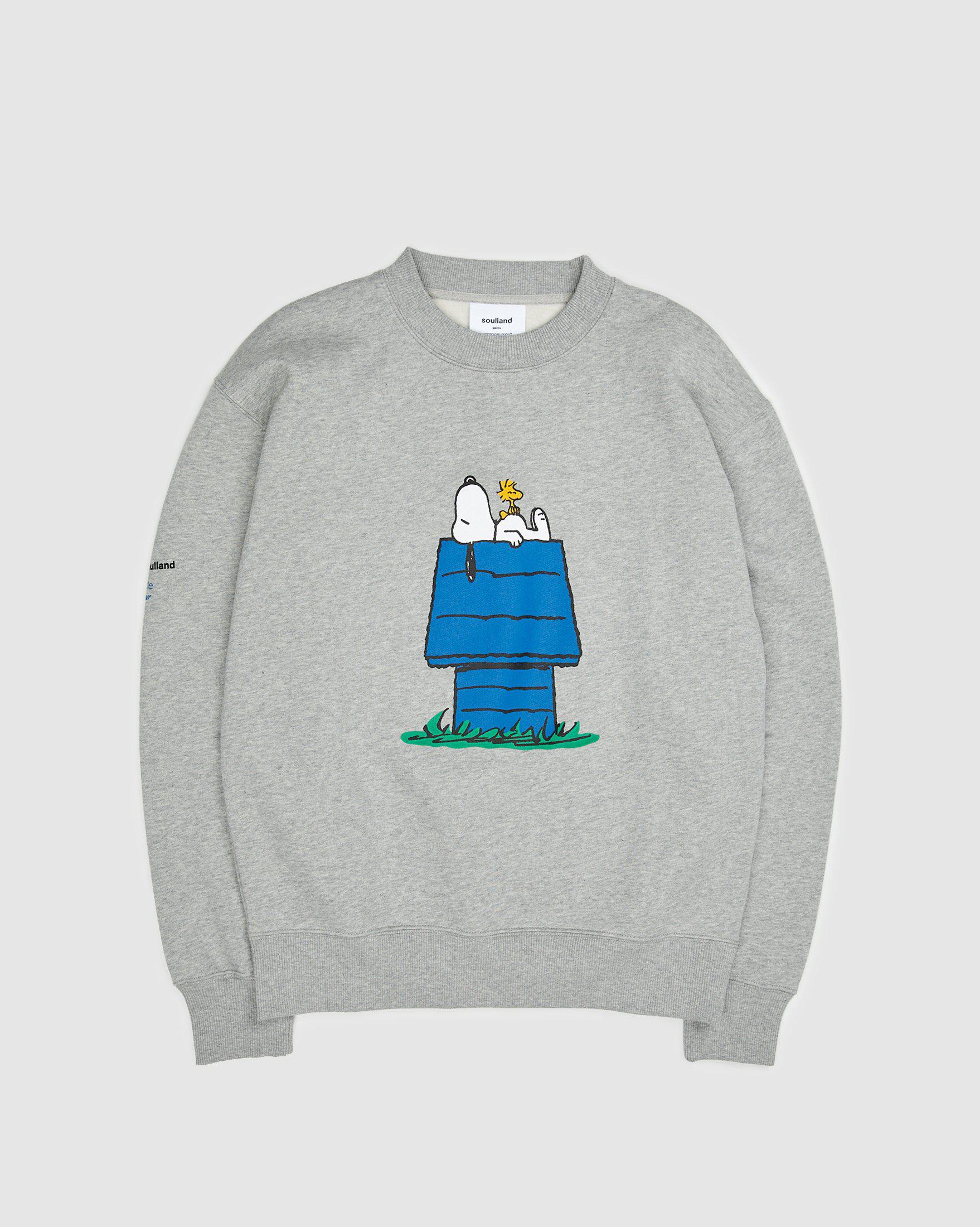 Colette Mon Amour x Soulland – Snoopy Bed Grey Crewneck by COLETTE MON AMOUR X SOULLAND