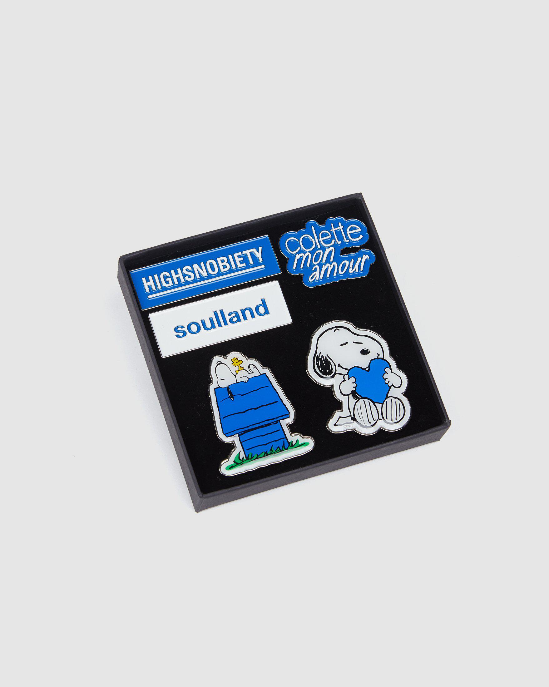 Colette Mon Amour x Soulland – Snoopy Pin Set by COLETTE MON AMOUR X SOULLAND