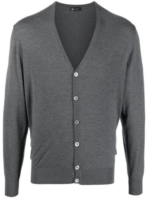 button-down knit cardigan by COLOMBO
